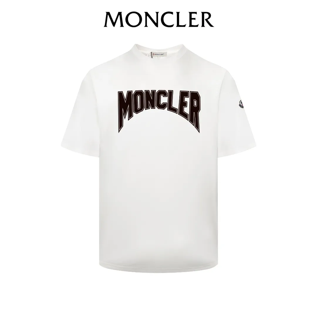 【 MONCLER】 2024 New Arrival Premium LOGO ， Premium ， 230 ， ， ， ！ Same Style ❗️ Same Style， In Stock！ Size：S M L XL XXL ：Black White Navy Blue